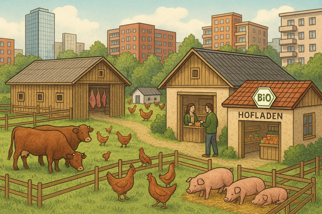 Vom Quartierhof zum Konsumenten: Hofschlachtung